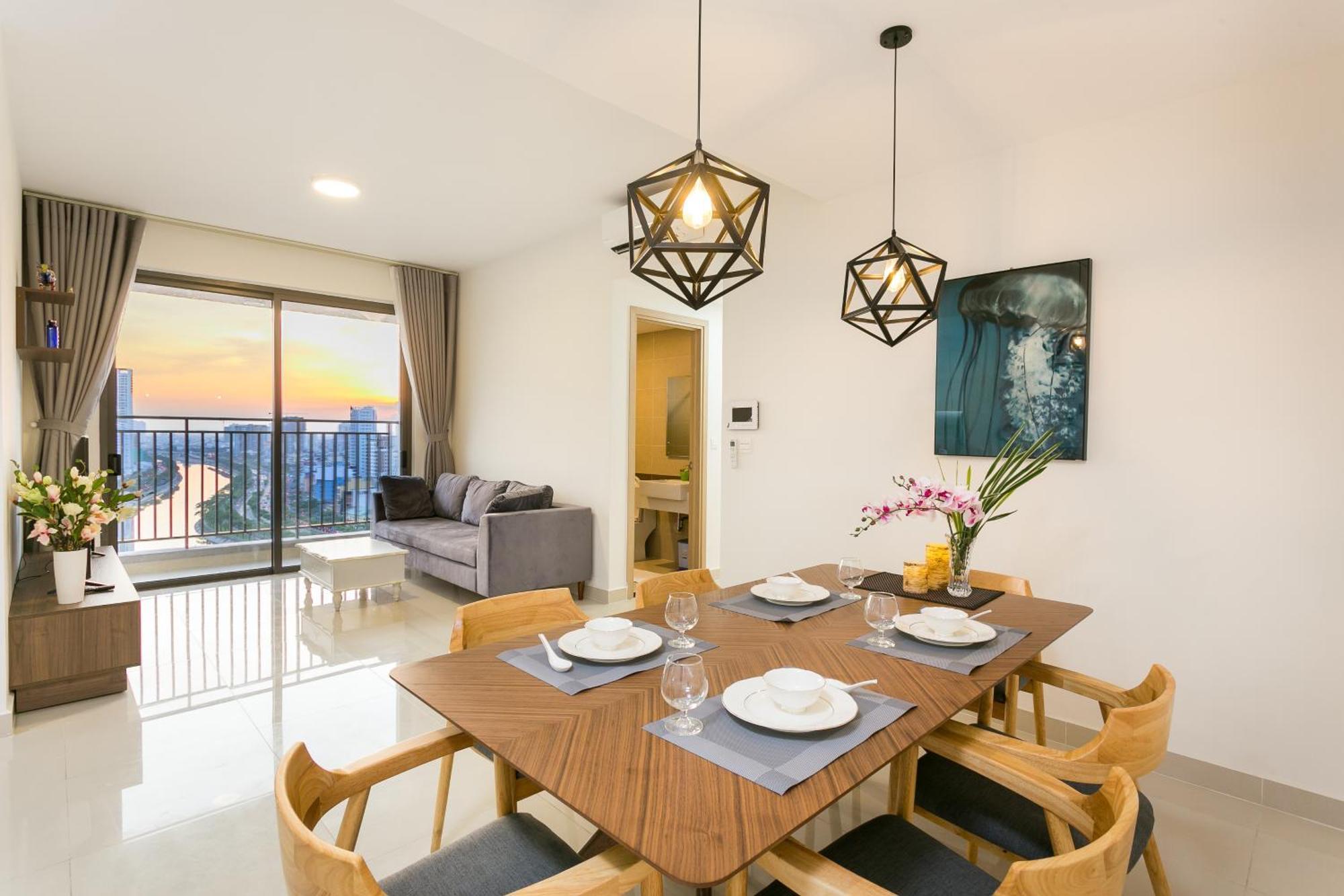 Central Business District Rivergate Apartment - Free Pickup & Pool Хошимин Экстерьер фото